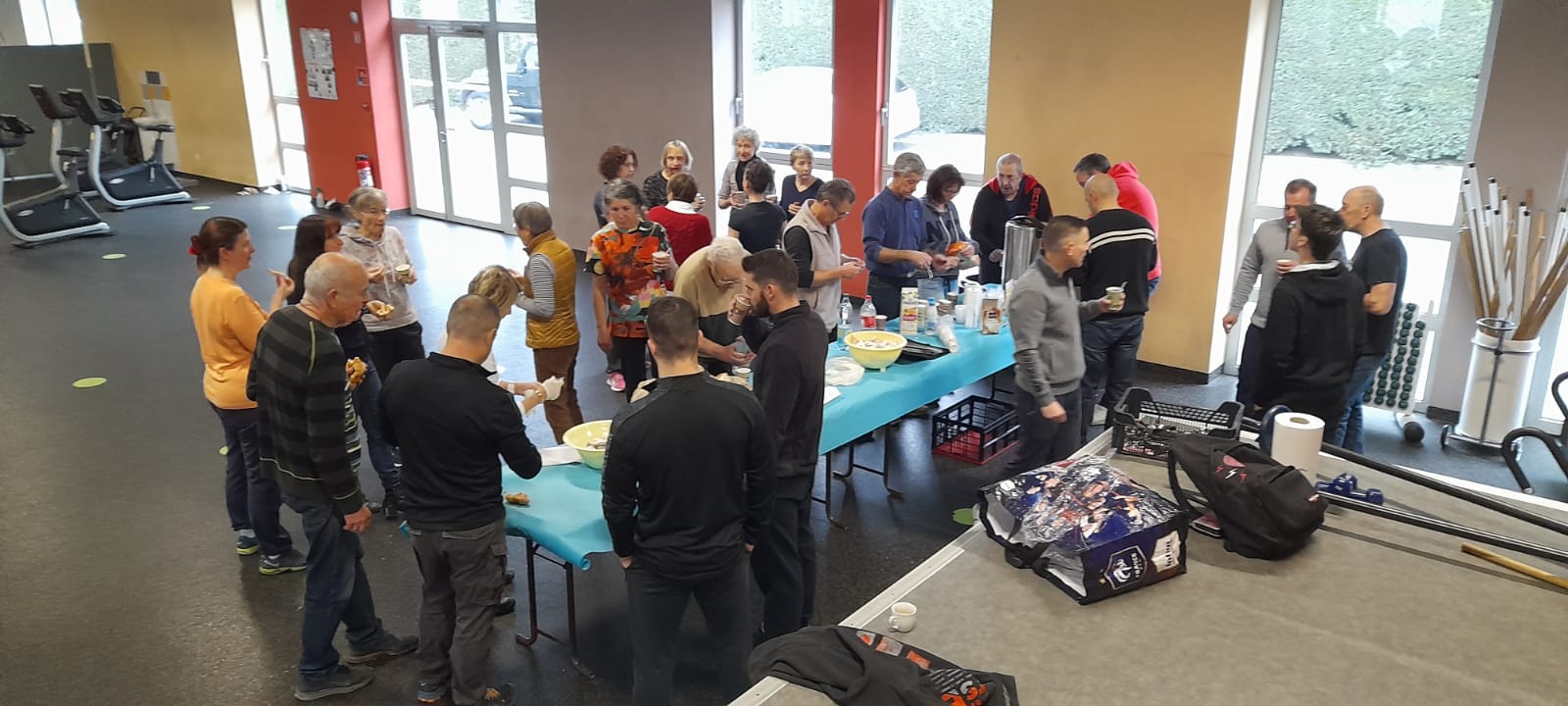 Nettoyage de la salle du 02 février 2024